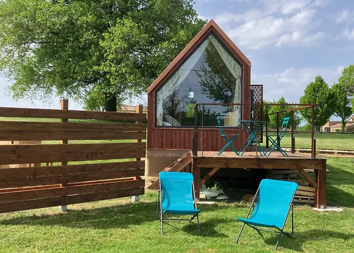 Tiny Luxe&spa Privatif - Les Figuiers Hébergement de vacances